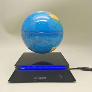 magnetic levitating levitate globe PA-0724 floating bottom globe 6inch 7inch 8inch