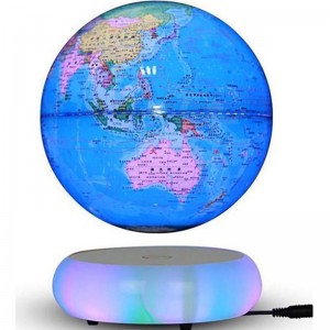 360 rotating maglev levitating levitate globe PA-0726 floating bottom globe 6inch 7inch 8inch