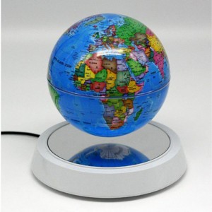 360 Rotating magnetic levitating levitate globe PA-0713-G floating globe 6inch 7inch 8 inch