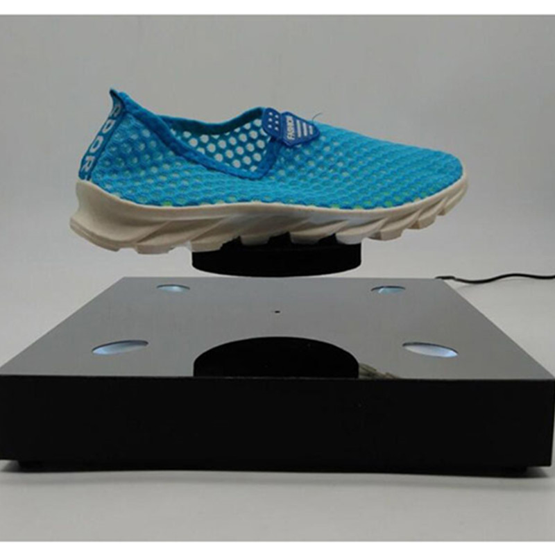 magnetic levitation spining floating bottom shoes heavy 0-500g display rack